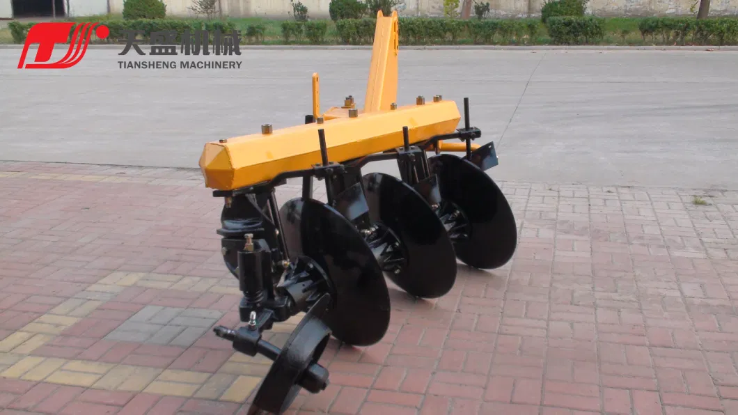 New Agricultural Machinery Factory SGS 65mn Spring Steel 3three Blades Disc Plow Plough