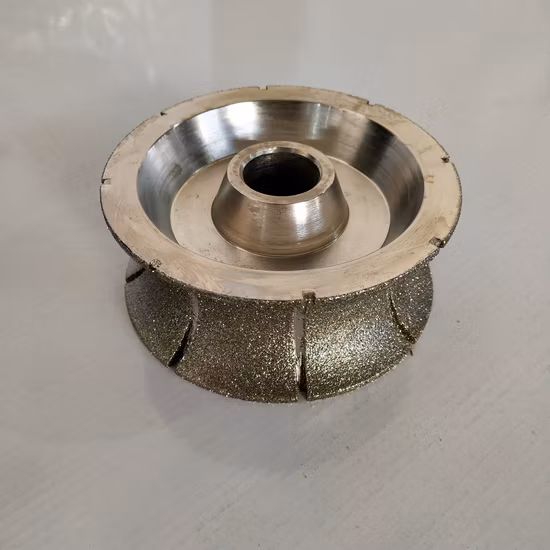 105mm115mm125mm estrela lateral única galvanizada diamante pedra rebolo 5/8