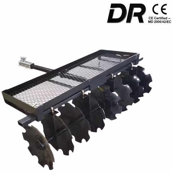 Arado de disco agrícola leve para tratores/arado de disco